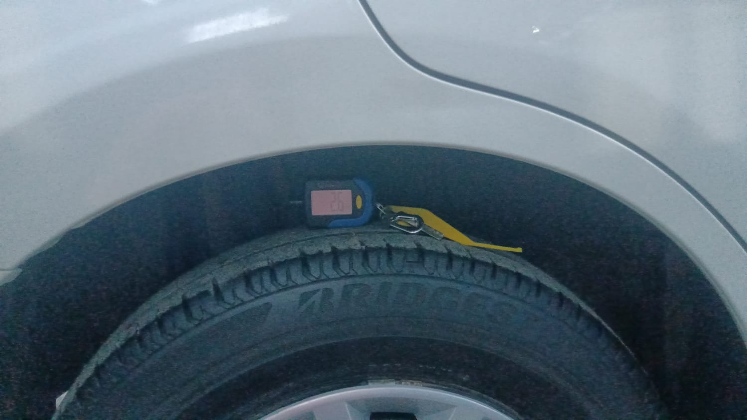 Used 2018 Maruti Suzuki Dzire VDi AMT Diesel Automatic tyres RIGHT REAR TYRE TREAD VIEW