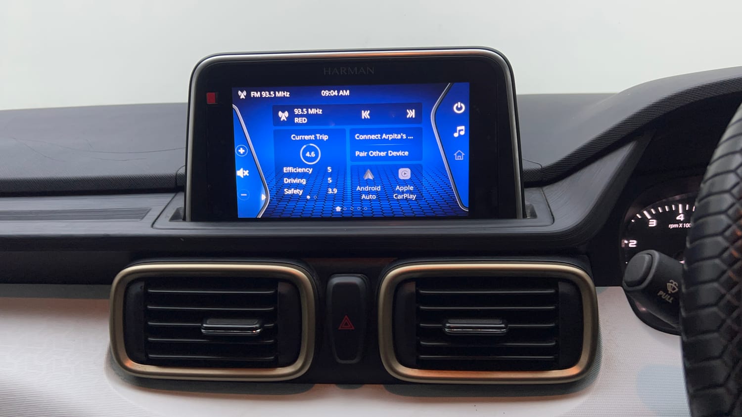 Used 2022 Tata Punch Accomplished AMT Petrol Automatic top_features Integrated (in-dash) music system