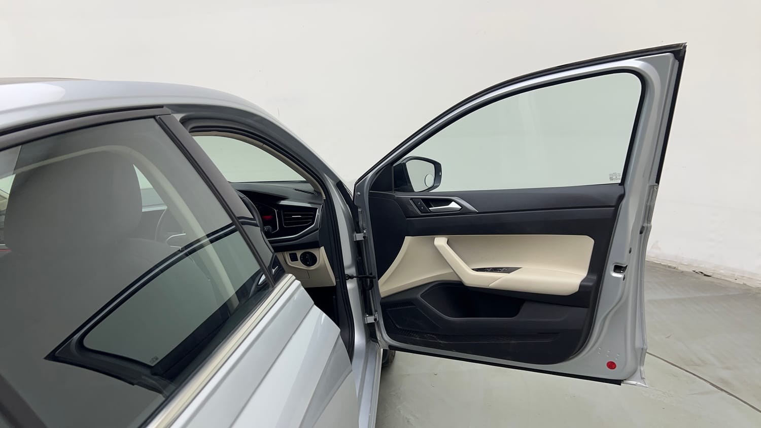 Used 2023 Volkswagen Virtus GT Plus 1.5 TSI EVO DSG Petrol Automatic interior RIGHT FRONT DOOR OPEN VIEW