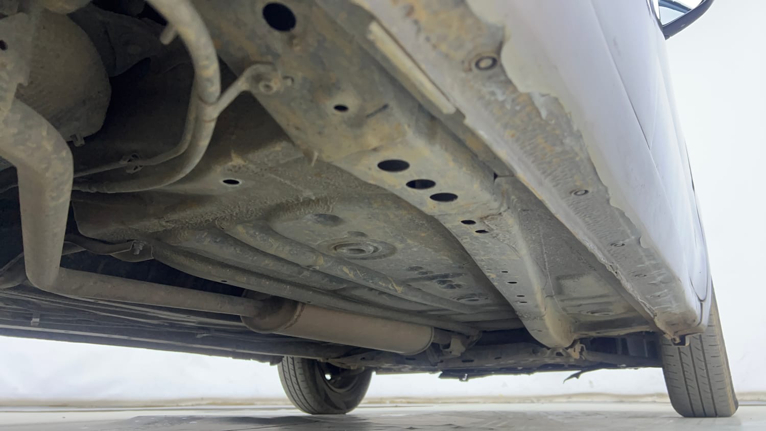 Used 2020 Maruti Suzuki Wagon R ZXi 1.2 Petrol Manual extra REAR RIGHT UNDERBODY VIEW