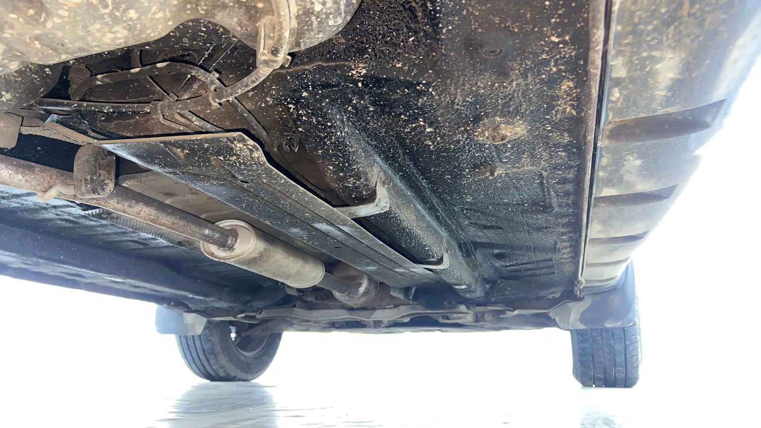 Used 2018 Renault Duster RXL Petrol Petrol Manual extra REAR RIGHT UNDERBODY VIEW