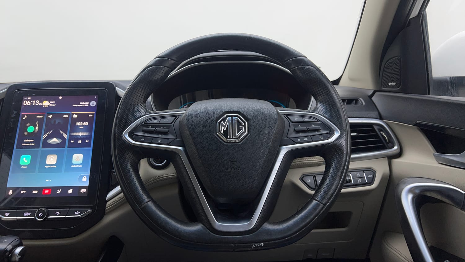 Used 2021 MG Motors Hector Sharp 1.5 Petrol Turbo DCT Petrol Automatic interior STEERING VIEW