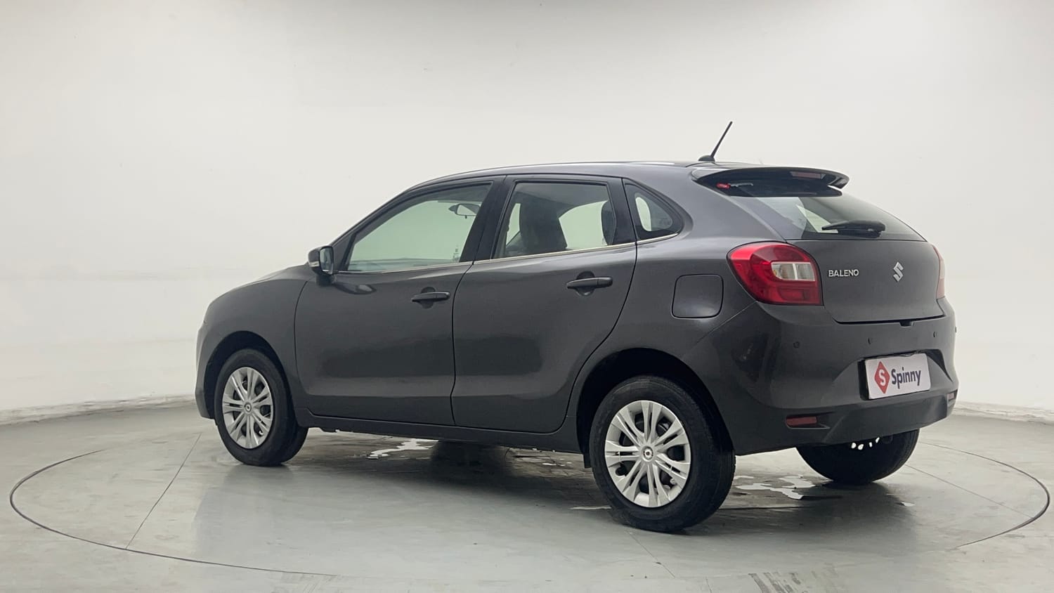 Used 2017 Maruti Suzuki Baleno Delta 1.2 Petrol Manual exterior LEFT REAR CORNER VIEW