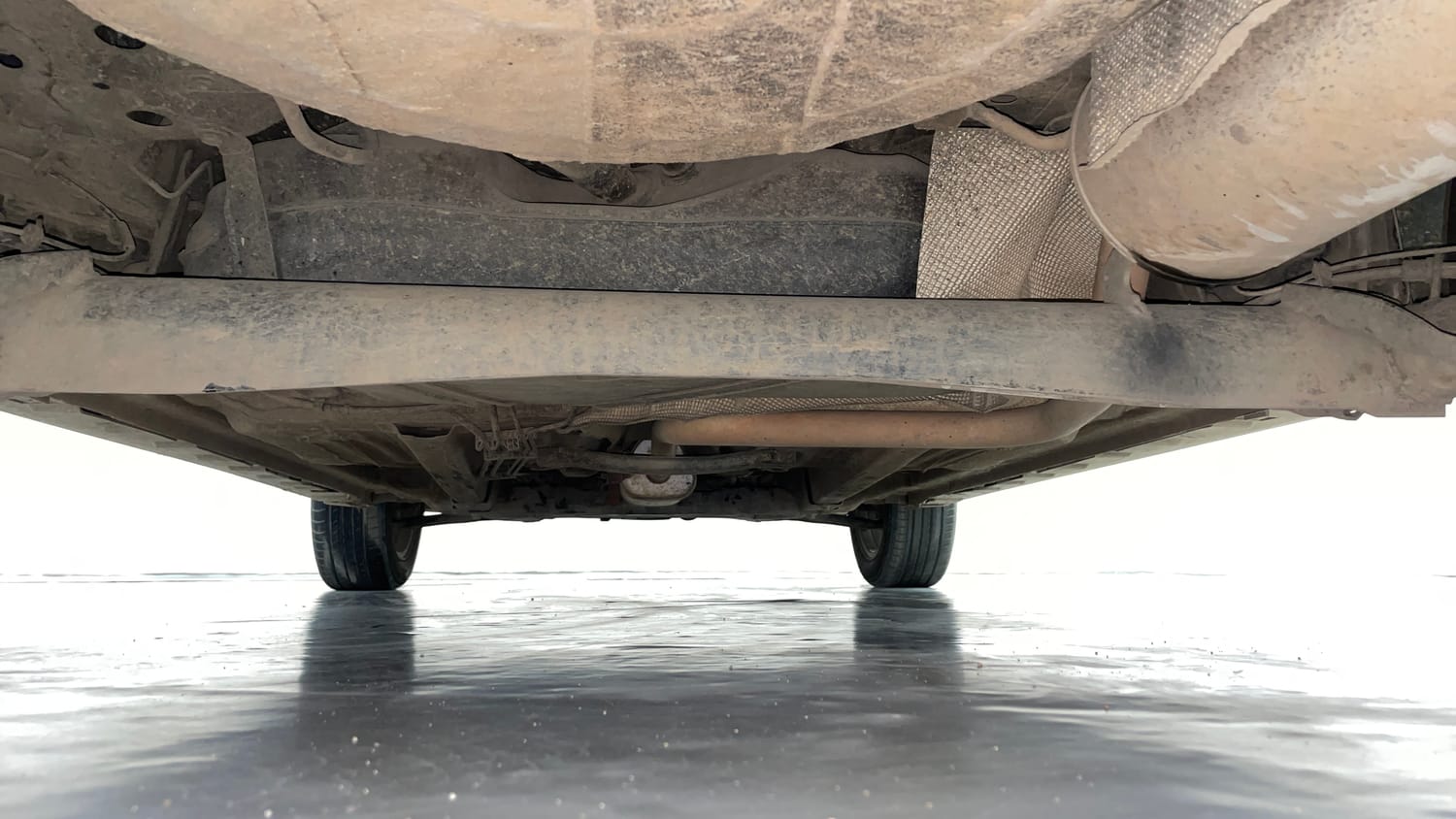 Used 2020 Ford Freestyle Titanium Plus 1.2 Ti-VCT Petrol Manual extra REAR UNDERBODY VIEW (TAKEN FROM REAR)