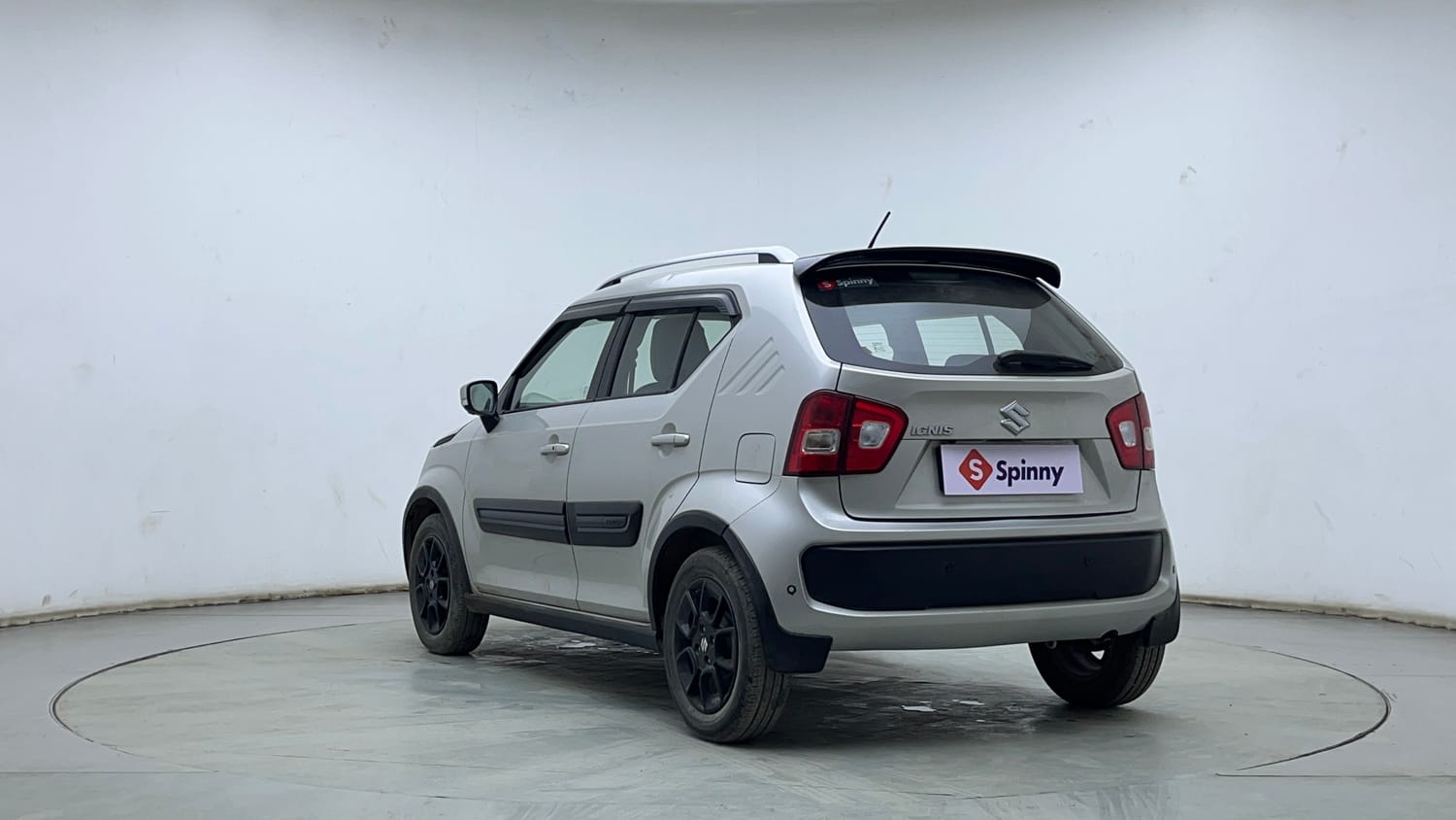 Used 2020 Maruti Suzuki Ignis Alpha 1.2 AMT Petrol Automatic exterior LEFT REAR CORNER VIEW