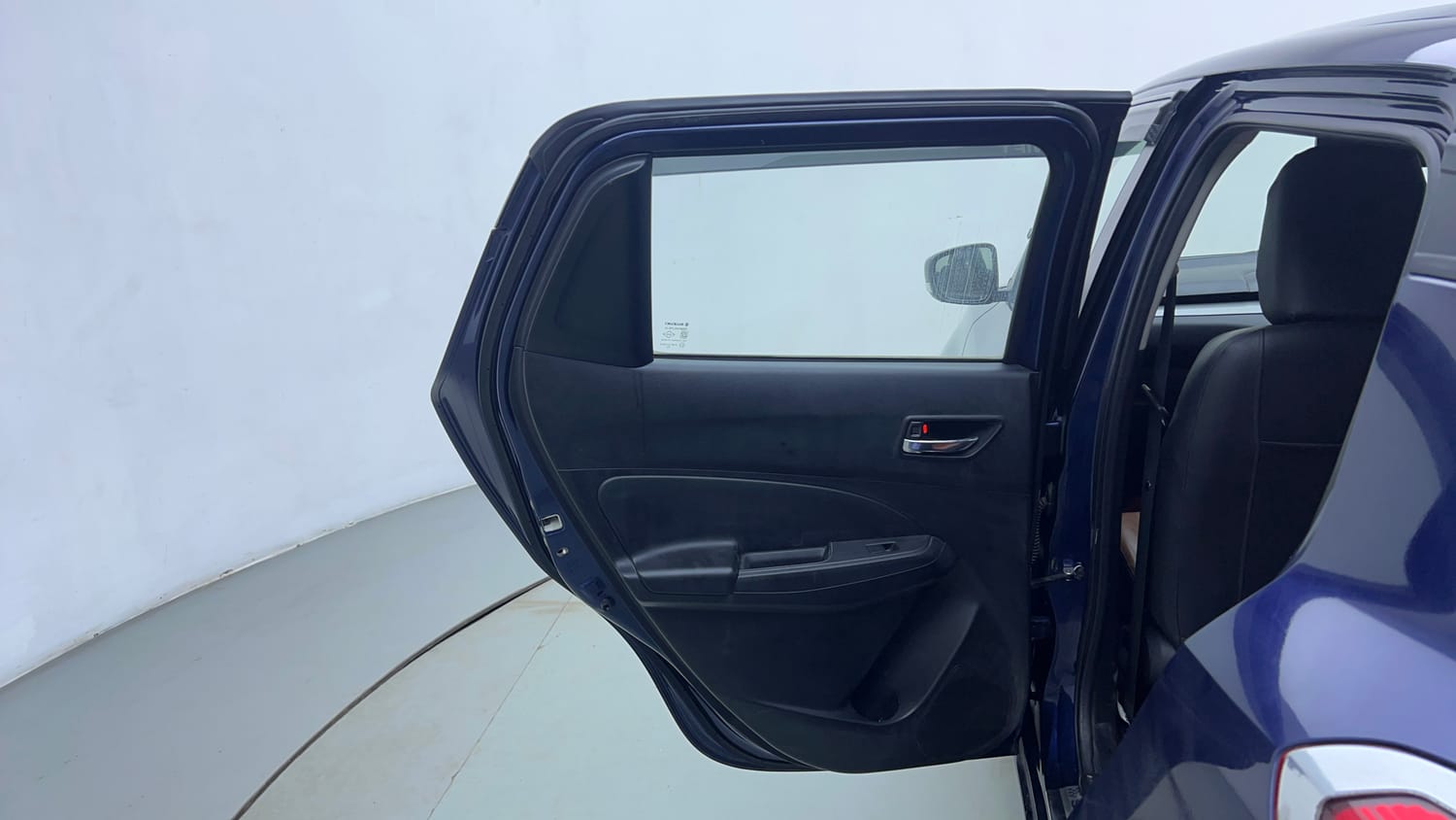 Used 2019 Maruti Suzuki Swift VXi AMT Petrol Automatic interior LEFT REAR DOOR OPEN VIEW