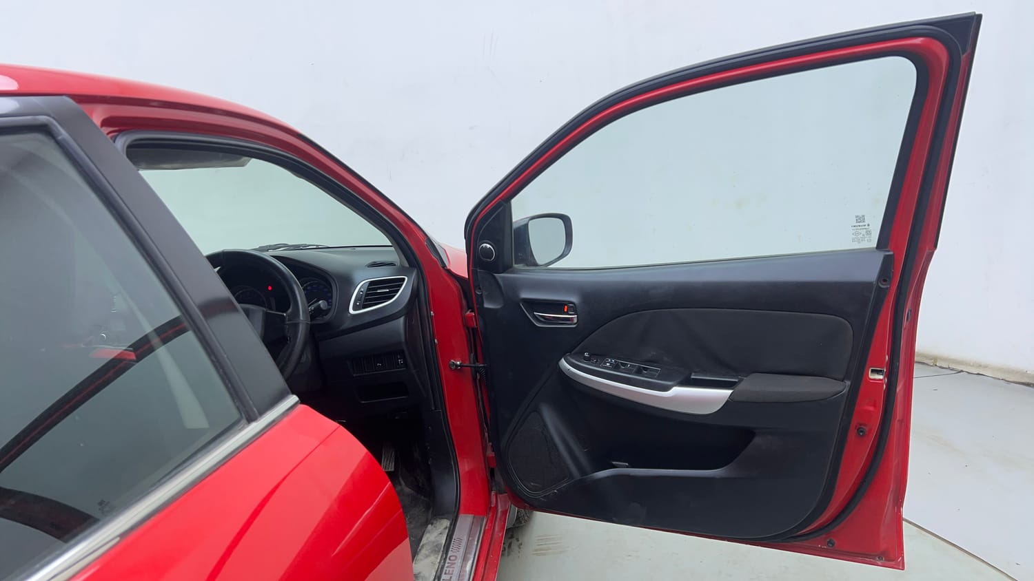 Used 2016 Maruti Suzuki Baleno Delta 1.2 AT Petrol Automatic interior RIGHT FRONT DOOR OPEN VIEW
