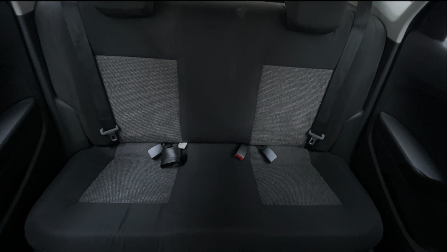 Used 2015 Volkswagen Polo Trendline 1.2L (P) Petrol Manual interior REAR SEAT CONDITION VIEW