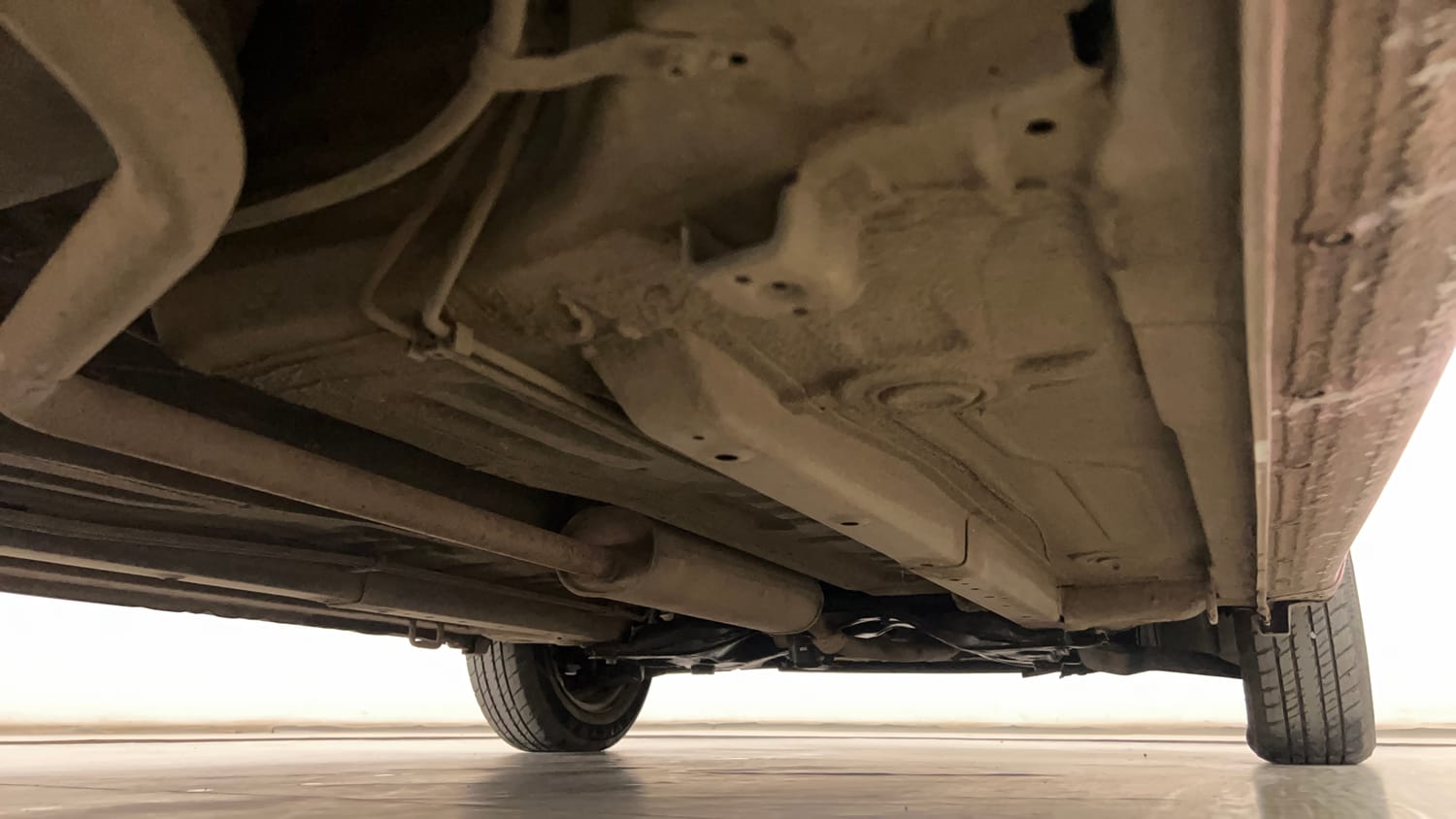 Used 2016 Maruti Suzuki Celerio ZXi AMT Petrol Automatic extra REAR RIGHT UNDERBODY VIEW