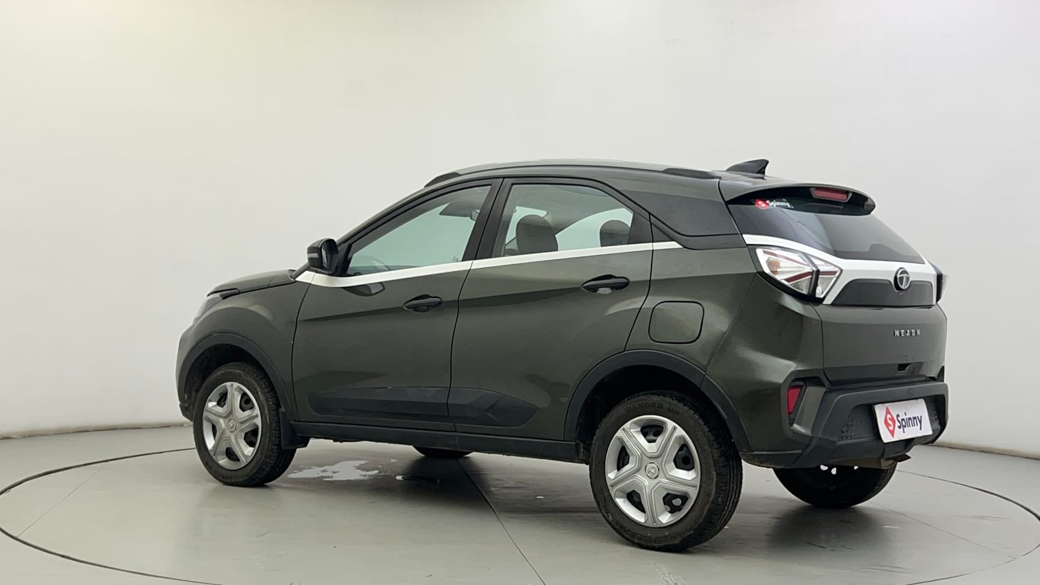 Used 2021 Tata Nexon XM Petrol Manual exterior LEFT REAR CORNER VIEW