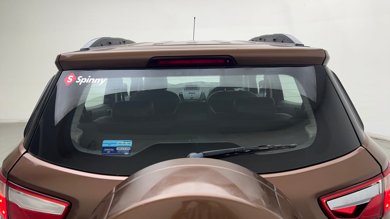 Used 2017 Ford EcoSport Trend+ 1.0L EcoBoost Petrol Manual exterior BACK WINDSHIELD VIEW