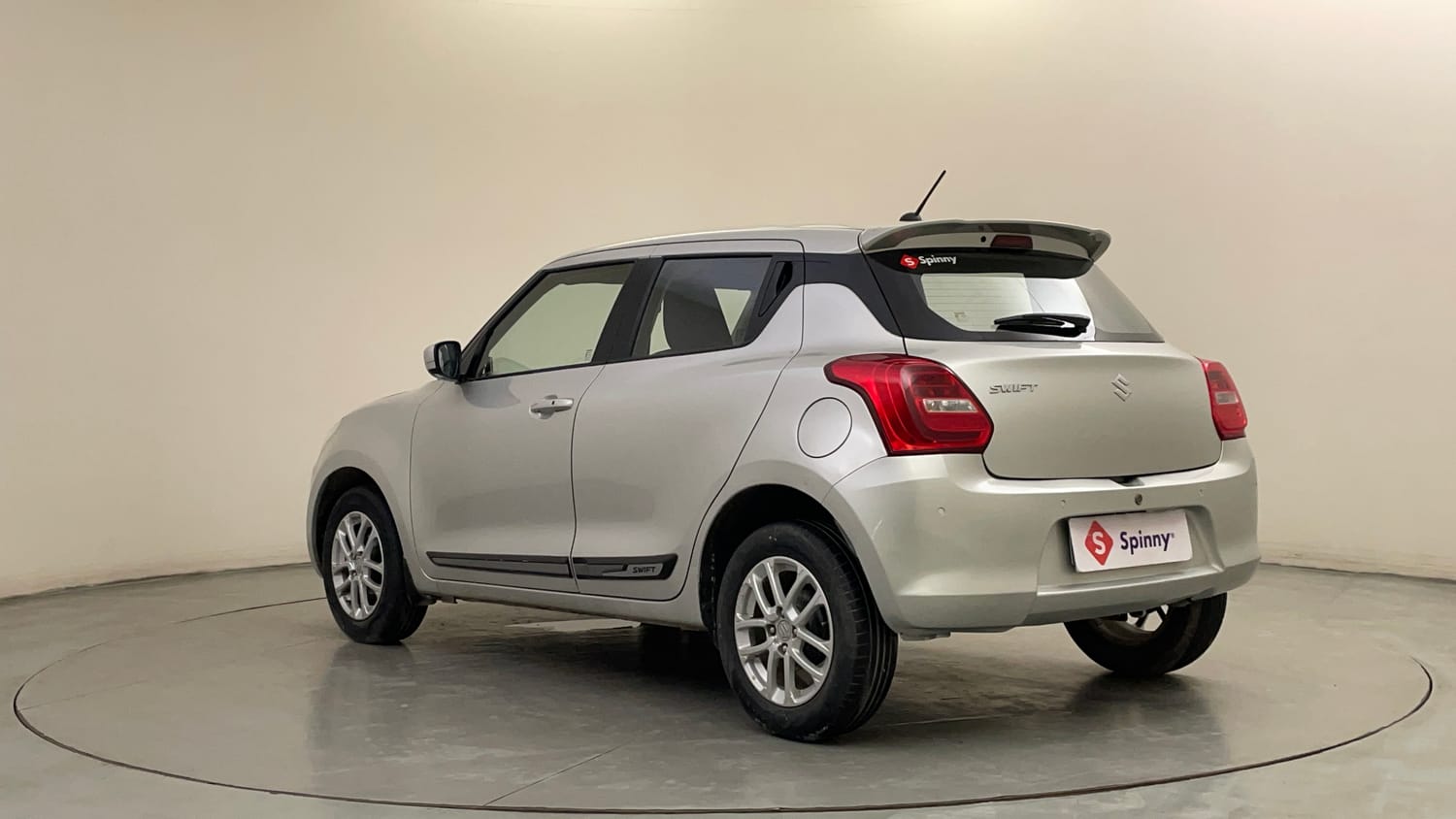 Used 2019 Maruti Suzuki Swift ZXi AMT Petrol Automatic exterior LEFT REAR CORNER VIEW