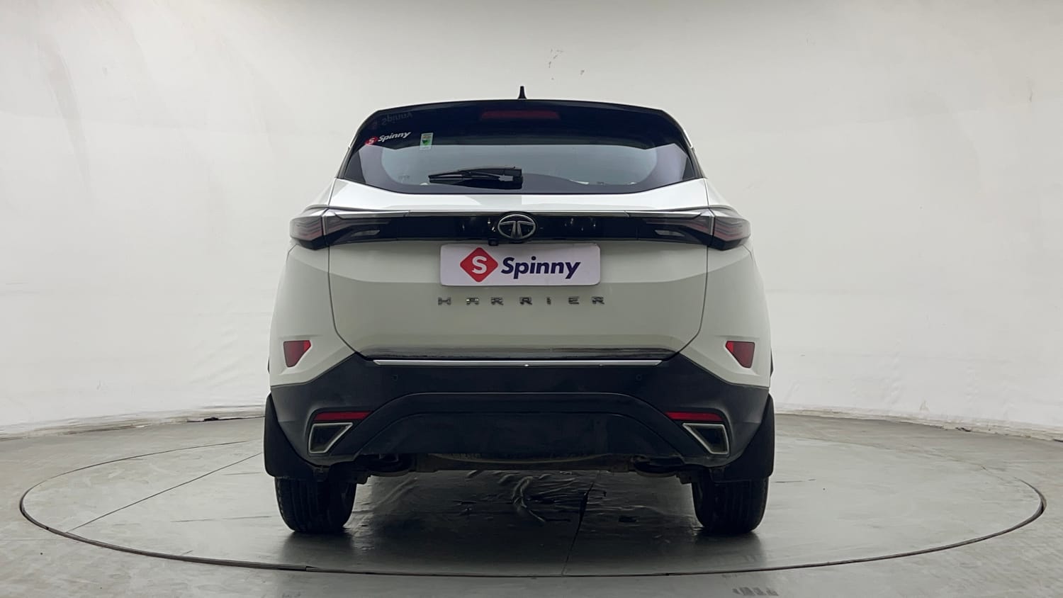 Used 2021 Tata Harrier XZA Plus Dual Tone Diesel Automatic exterior BACK VIEW