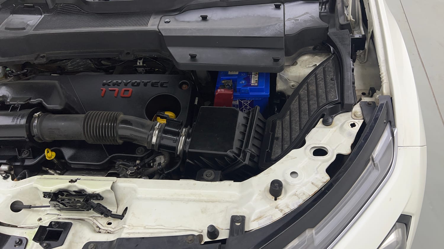 Used 2021 Tata Harrier XZA Plus Dual Tone Diesel Automatic engine ENGINE LEFT SIDE VIEW