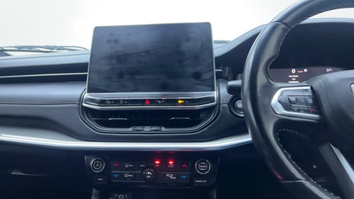 Used 2021 Jeep Compass Model S (O) Diesel 4x4 AT Diesel Automatic interior MUSIC SYSTEM & AC CONTROL VIEW