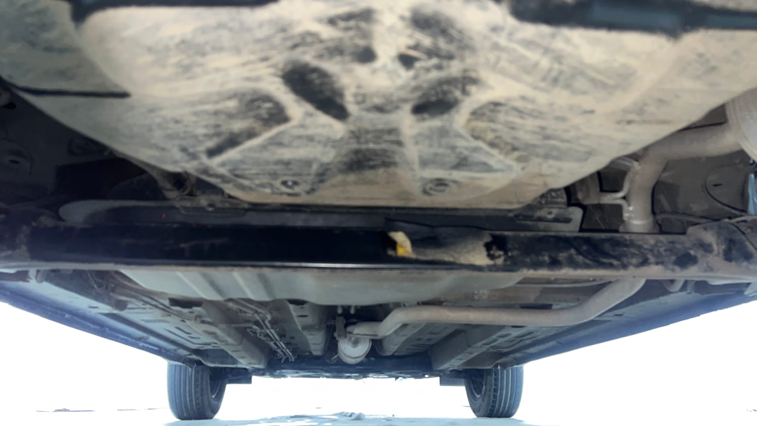 Used 2022 Tata Punch Accomplished AMT Petrol Automatic extra REAR UNDERBODY VIEW (TAKEN FROM REAR)