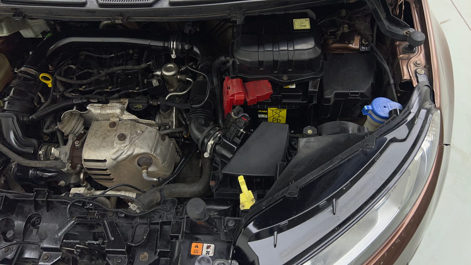 Used 2017 Ford EcoSport Trend+ 1.0L EcoBoost Petrol Manual engine ENGINE LEFT SIDE VIEW