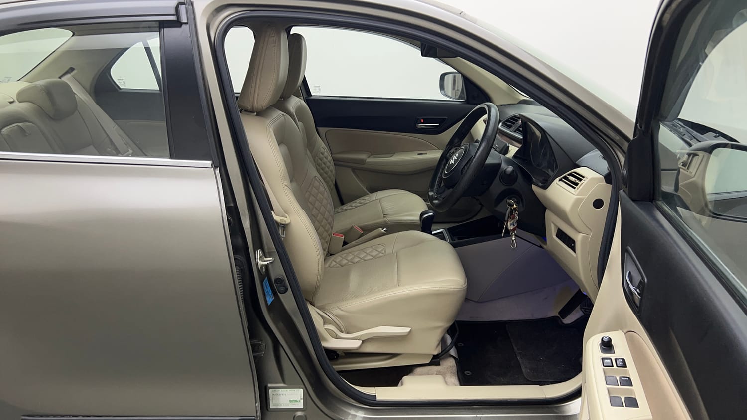 Used 2019 Maruti Suzuki Dzire VXi AMT Petrol Automatic interior RIGHT SIDE FRONT DOOR CABIN VIEW