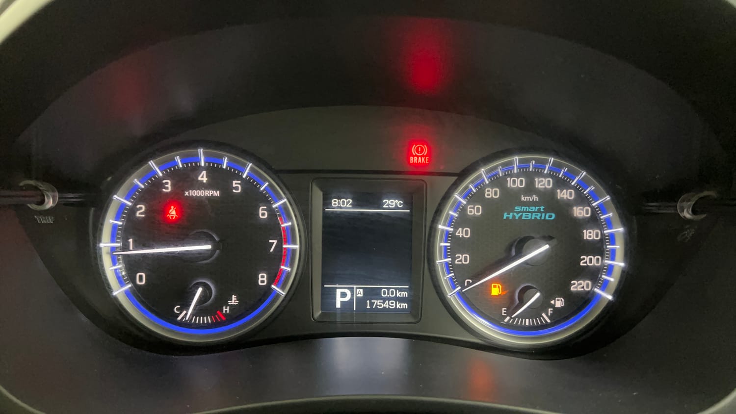 Used 2022 Maruti Suzuki S-Cross Alpha AT Petrol Automatic interior CLUSTERMETER VIEW