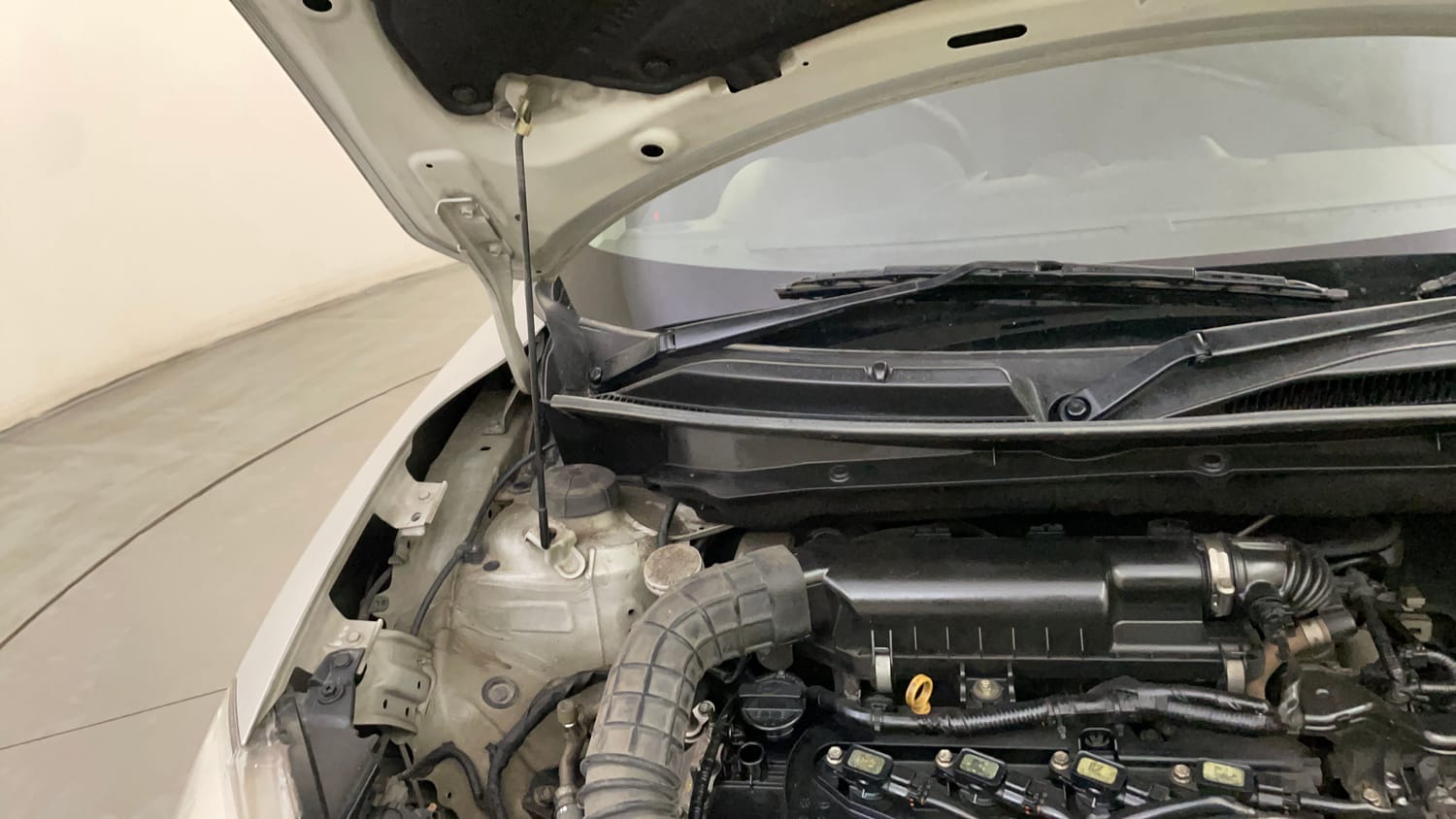 Used 2019 Maruti Suzuki Swift ZXi AMT Petrol Automatic engine ENGINE RIGHT SIDE HINGE & APRON VIEW