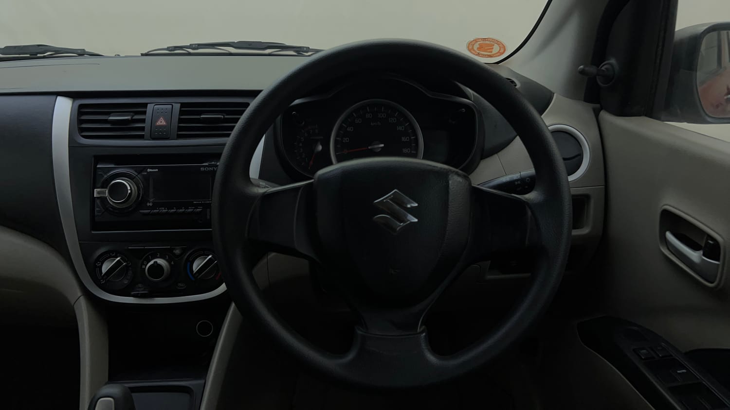 Used 2015 Maruti Suzuki Celerio VXi AMT Petrol Automatic interior STEERING VIEW