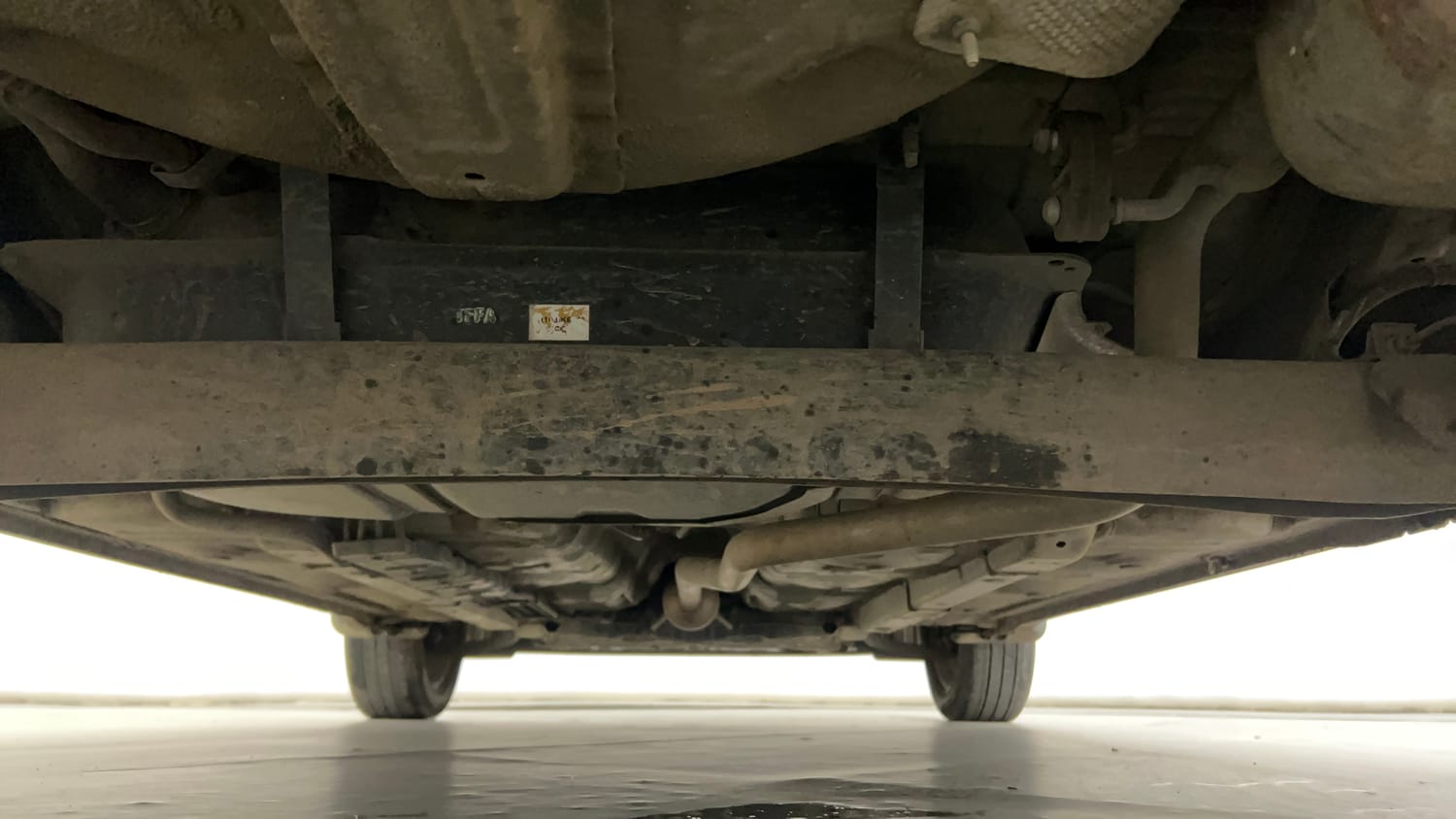 Used 2024 Hyundai Grand i10 Nios Sportz 1.2 Kappa CNG Cng Manual extra REAR UNDERBODY VIEW (TAKEN FROM REAR)
