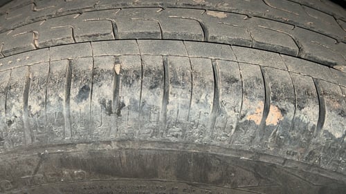 Used 2022 Tata Altroz XZ Petrol Petrol Manual tyres RIGHT REAR TYRE TREAD VIEW