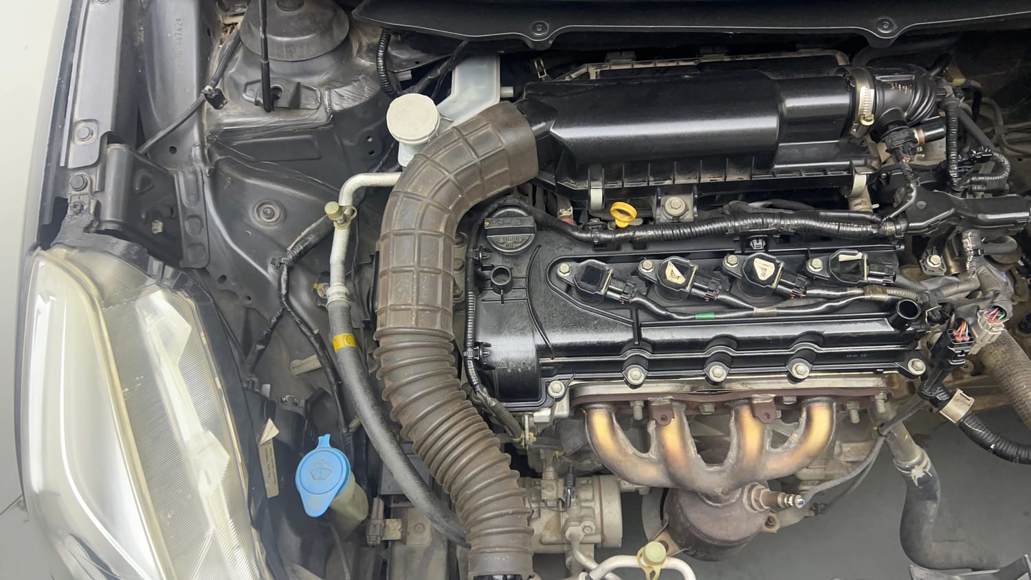 Used 2017 Maruti Suzuki Baleno Delta 1.2 Petrol Manual engine ENGINE RIGHT SIDE VIEW