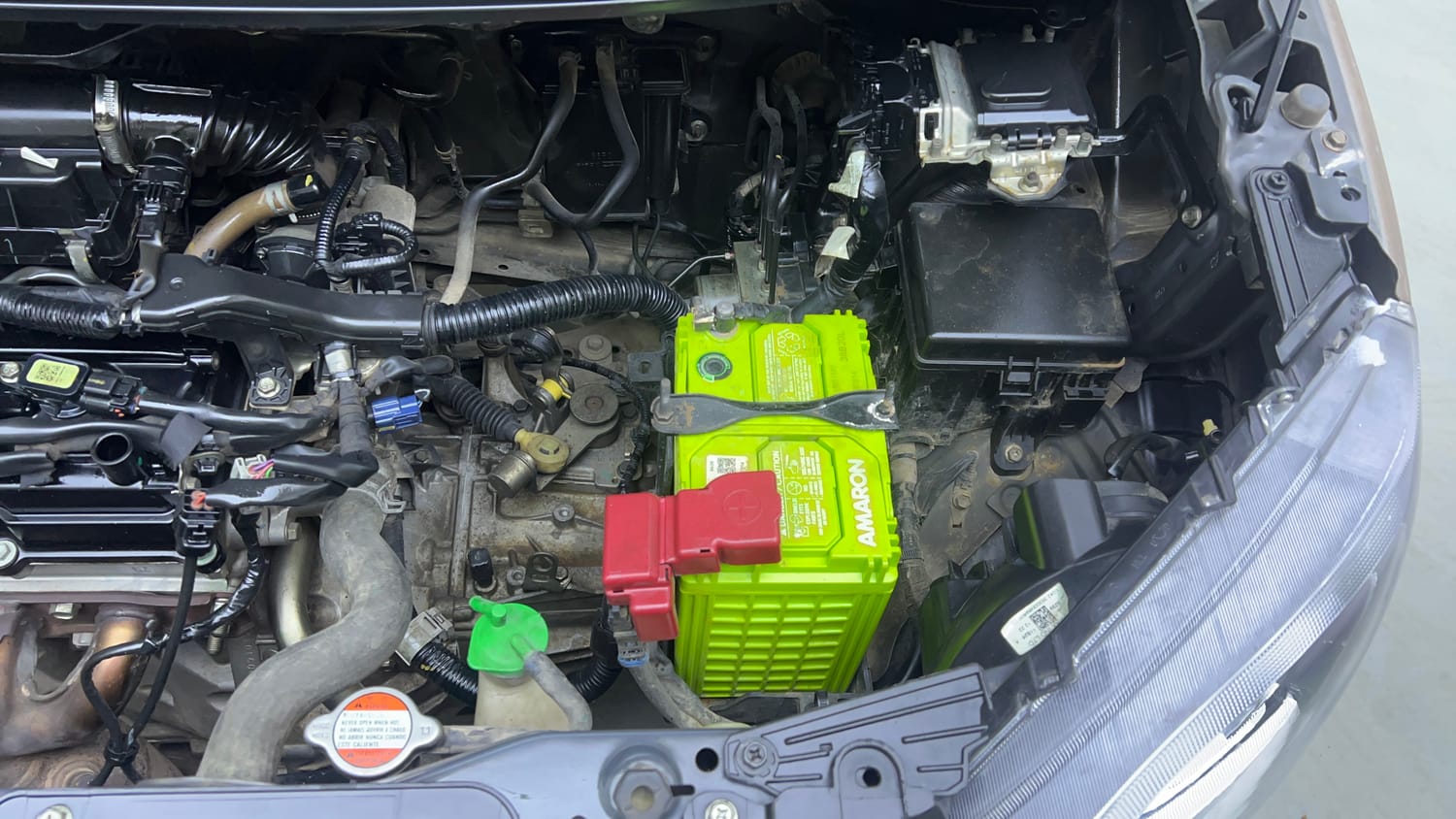 Used 2020 Maruti Suzuki Wagon R ZXi 1.2 Petrol Manual engine ENGINE LEFT SIDE VIEW