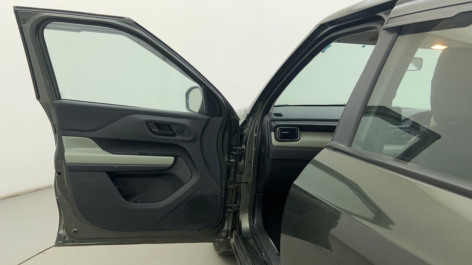 Used 2023 Tata Punch Camo Accomplished AMT Petrol Automatic interior LEFT FRONT DOOR OPEN VIEW