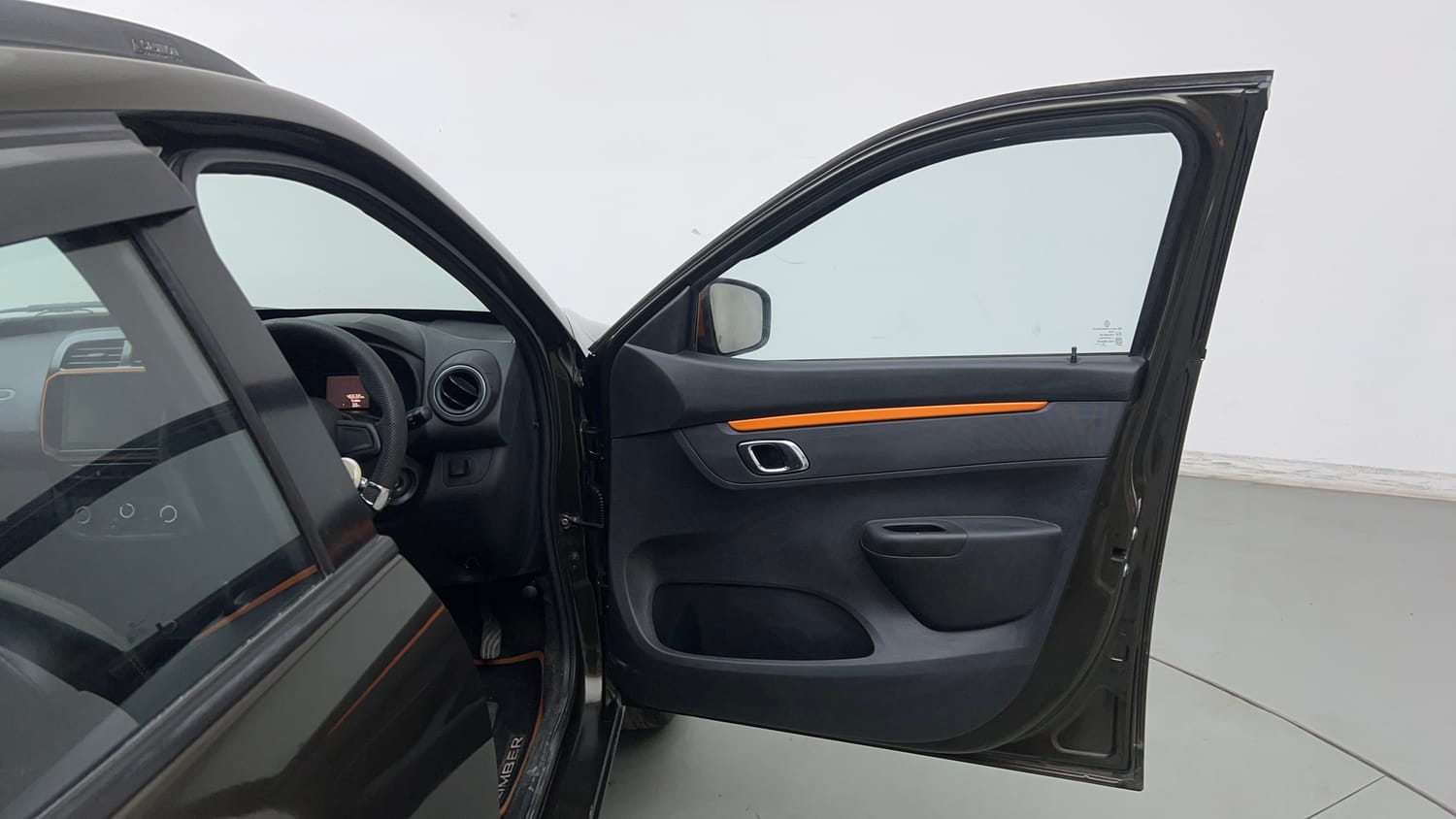 Used 2020 Renault Kwid CLIMBER 1.0 Petrol Manual interior RIGHT FRONT DOOR OPEN VIEW