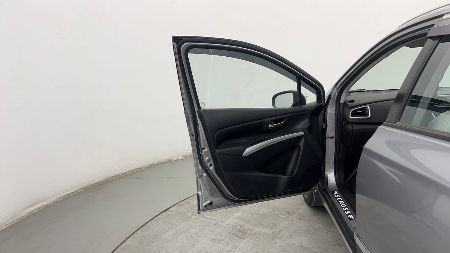 Used 2022 Maruti Suzuki S-Cross Alpha AT Petrol Automatic interior LEFT FRONT DOOR OPEN VIEW