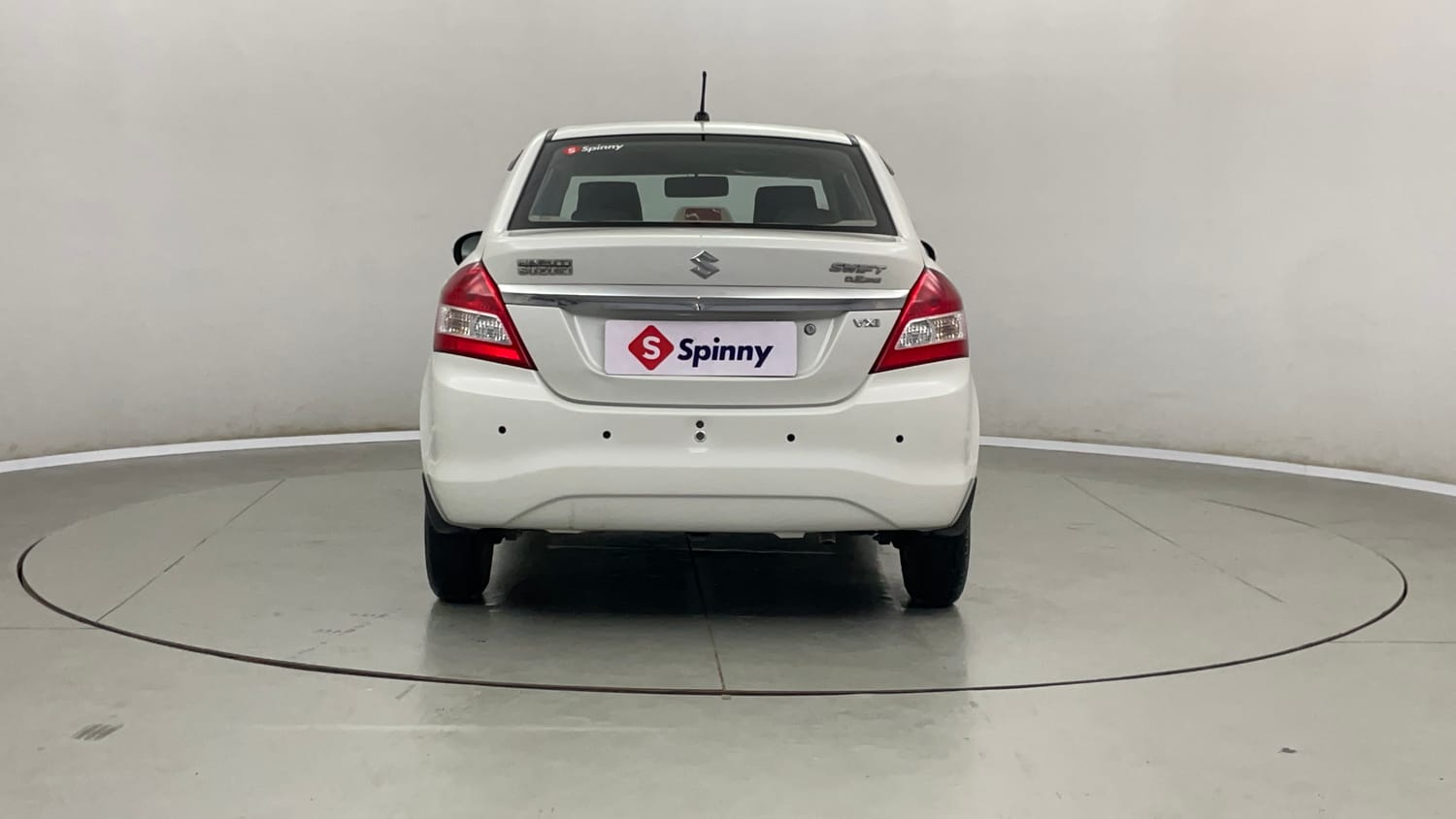 Used 2015 Maruti Suzuki Swift Dzire VXI Petrol Manual exterior BACK VIEW