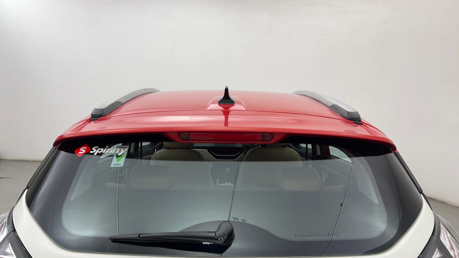 Used 2021 Tata Nexon XZA Plus Petrol Automatic exterior BACK WINDSHIELD VIEW