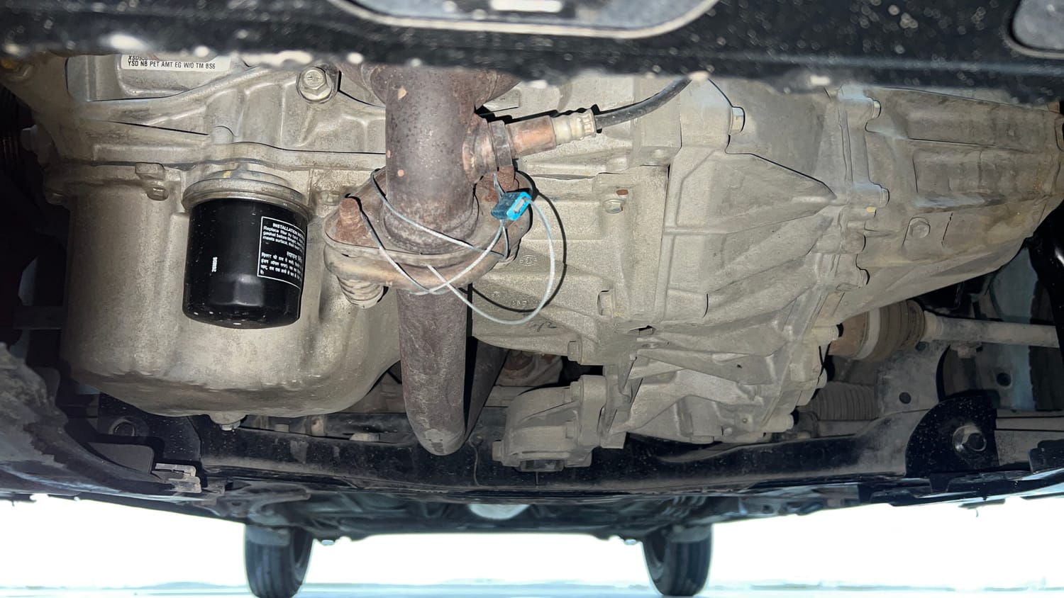 Used 2019 Maruti Suzuki Dzire VXi AMT Petrol Automatic extra FRONT LEFT UNDERBODY VIEW