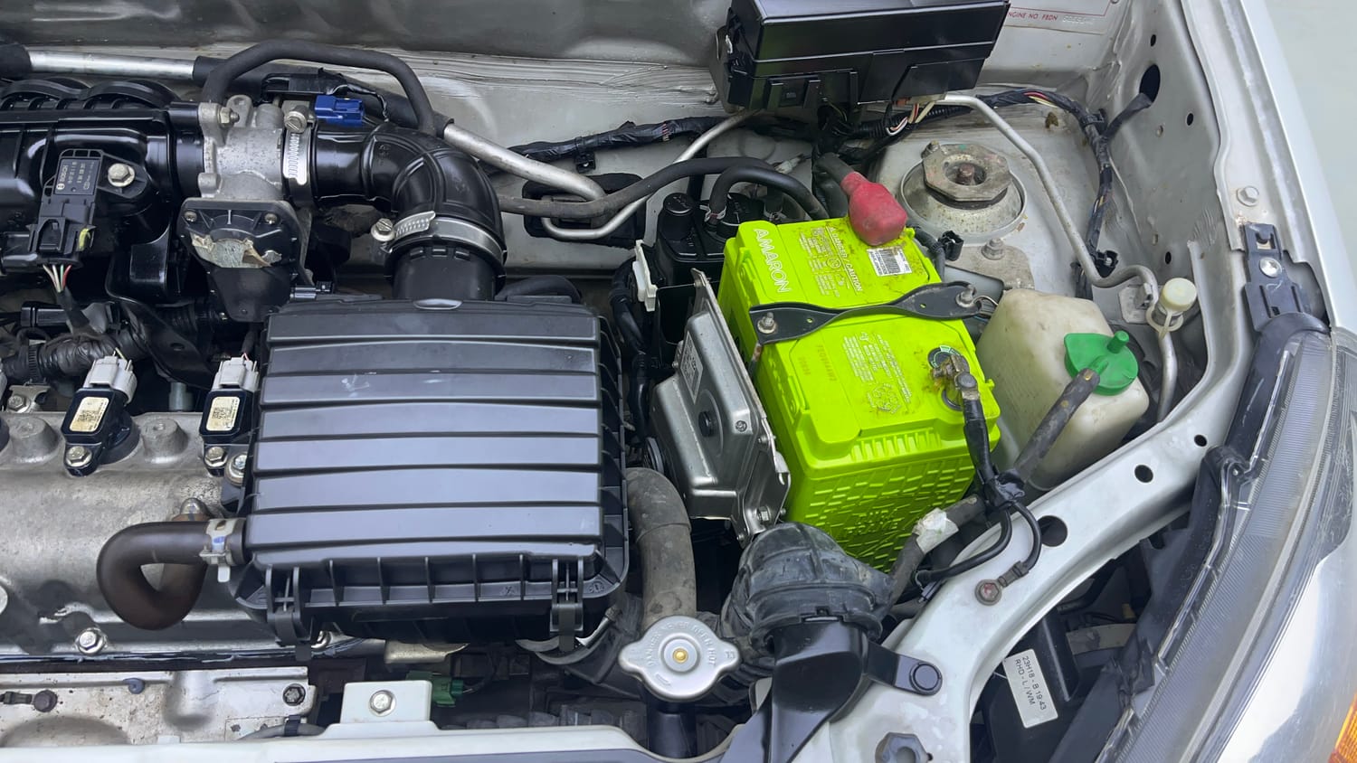 Used 2018 Maruti Suzuki Alto 800 LXi (O) Petrol Manual engine ENGINE LEFT SIDE VIEW