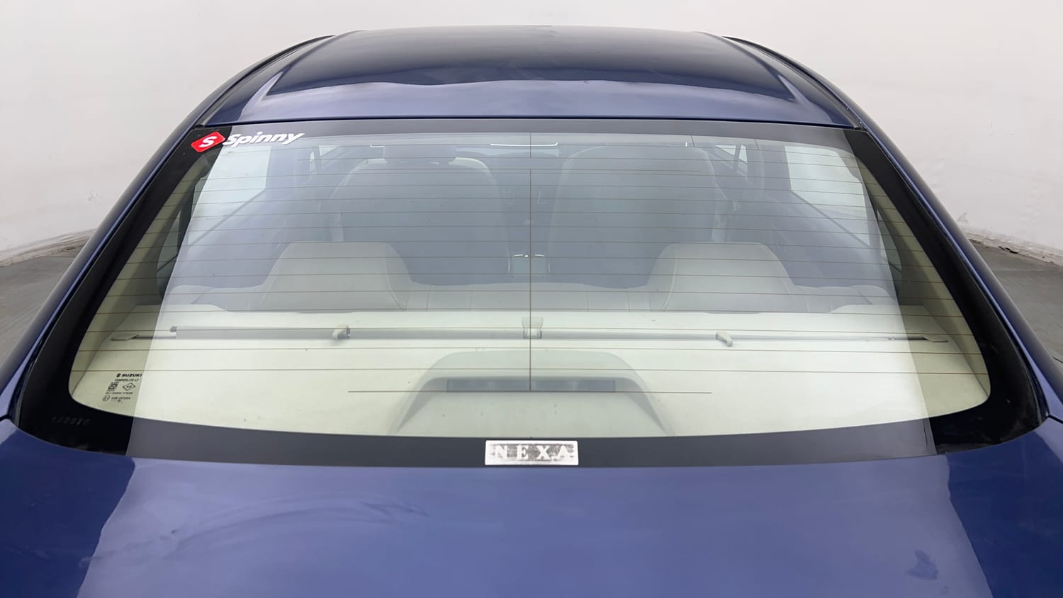 Used 2018 Maruti Suzuki Ciaz Zeta 1.4 AT Petrol Automatic exterior BACK WINDSHIELD VIEW