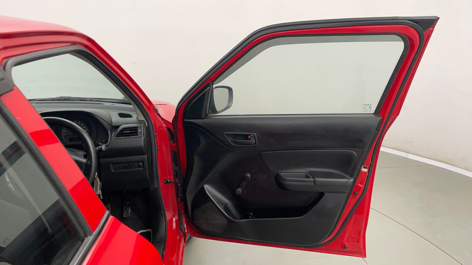 Used 2019 Maruti Suzuki Swift LXi Petrol Manual interior RIGHT FRONT DOOR OPEN VIEW