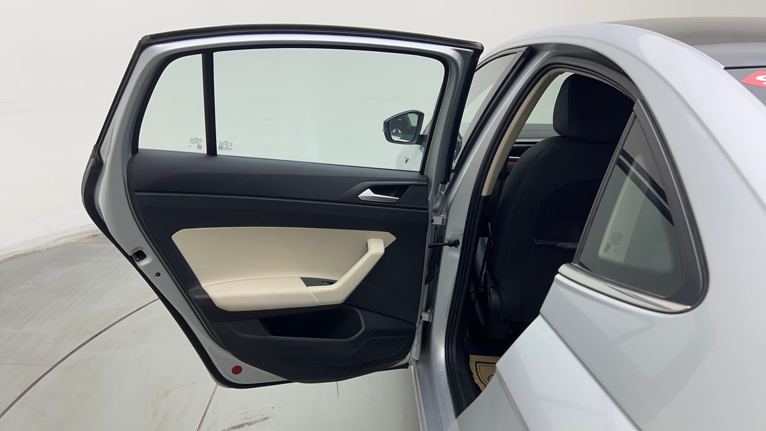 Used 2023 Volkswagen Virtus GT Plus 1.5 TSI EVO DSG Petrol Automatic interior LEFT REAR DOOR OPEN VIEW