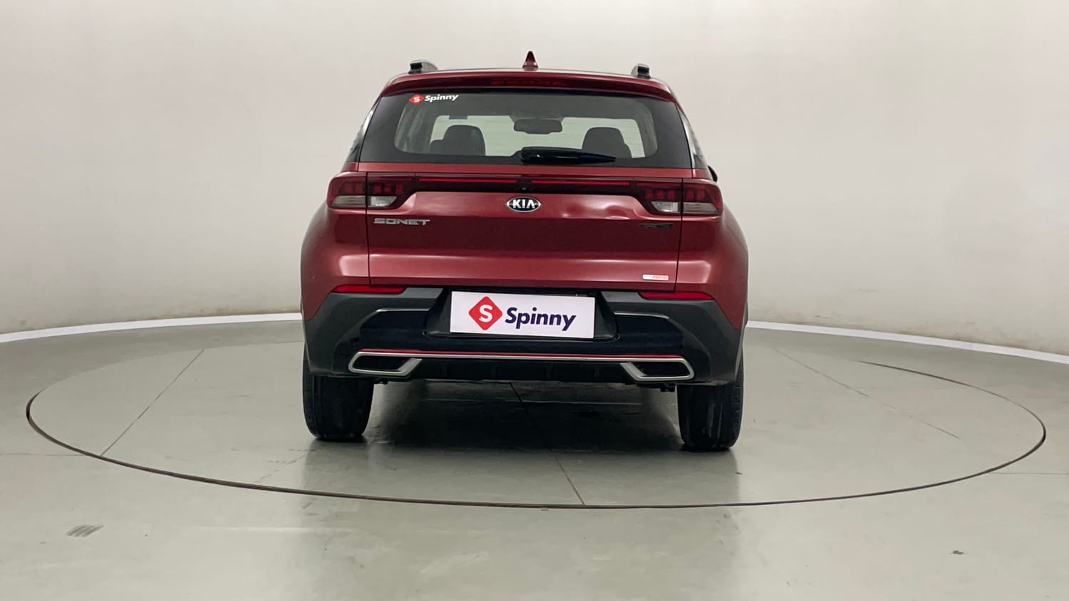 Used 2020 Kia Sonet GTX Plus 1.0 DCT Petrol Automatic exterior BACK VIEW