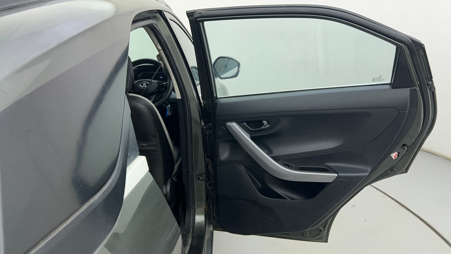 Used 2021 Tata Nexon XM Petrol Manual interior RIGHT REAR DOOR OPEN VIEW