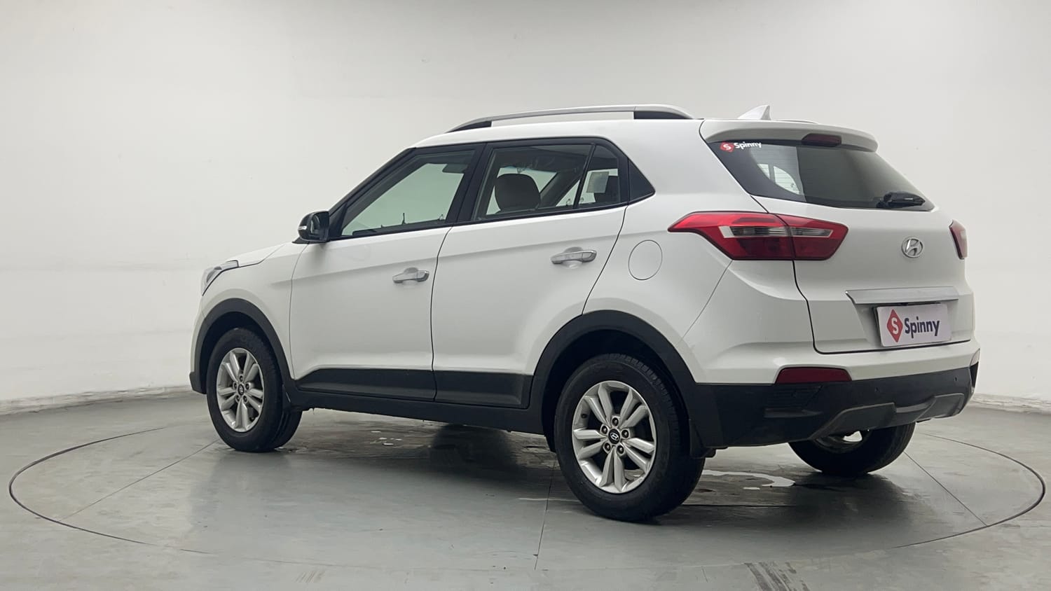 Used 2016 Hyundai Creta 1.6 SX Plus Petrol Petrol Manual exterior LEFT REAR CORNER VIEW