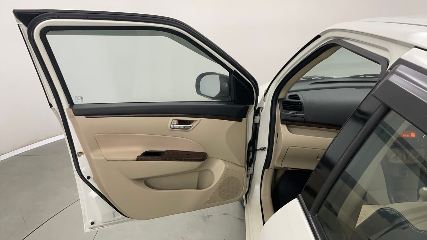 Used 2015 Maruti Suzuki Swift Dzire VXI Petrol Manual interior LEFT FRONT DOOR OPEN VIEW
