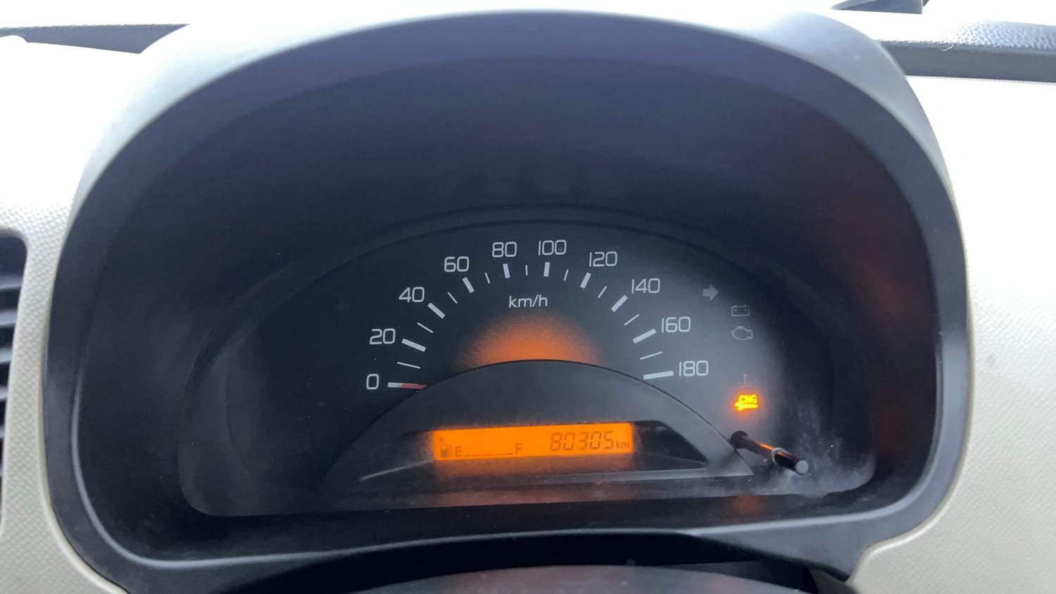 Used 2016 Maruti Suzuki Wagon R LXI CNG Cng Manual interior CLUSTERMETER VIEW