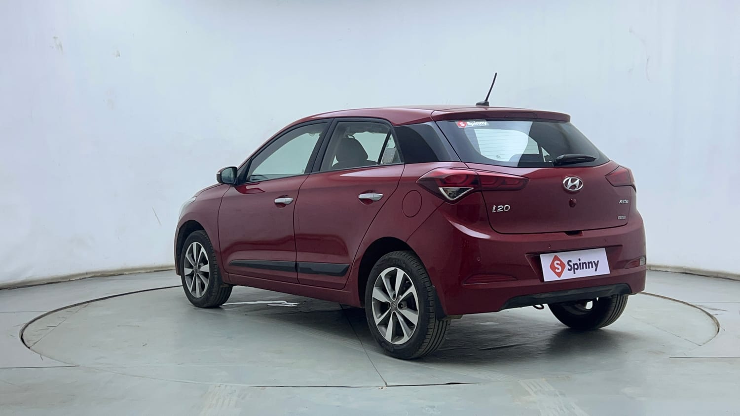 Used 2017 Hyundai Elite i20 Asta 1.2 Petrol Manual exterior LEFT REAR CORNER VIEW