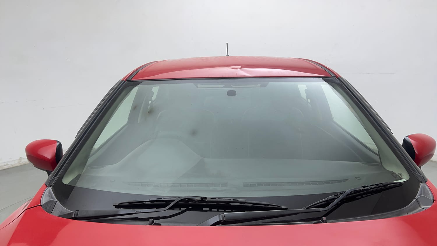 Used 2015 Maruti Suzuki Baleno Delta 1.2 Petrol Manual exterior FRONT WINDSHIELD VIEW