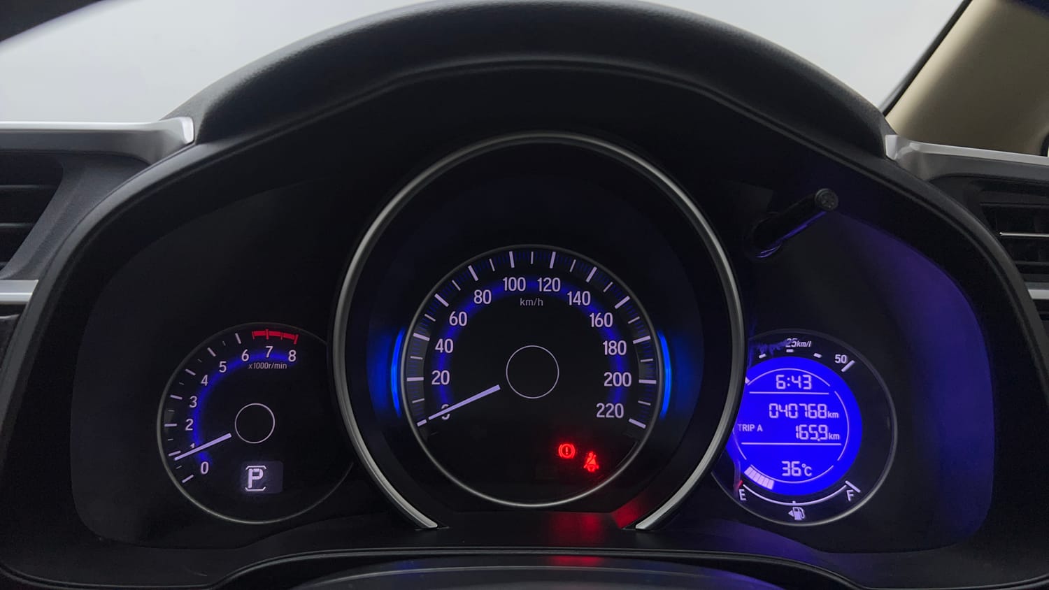 Used 2022 Honda Jazz VX CVT Petrol Automatic interior CLUSTERMETER VIEW
