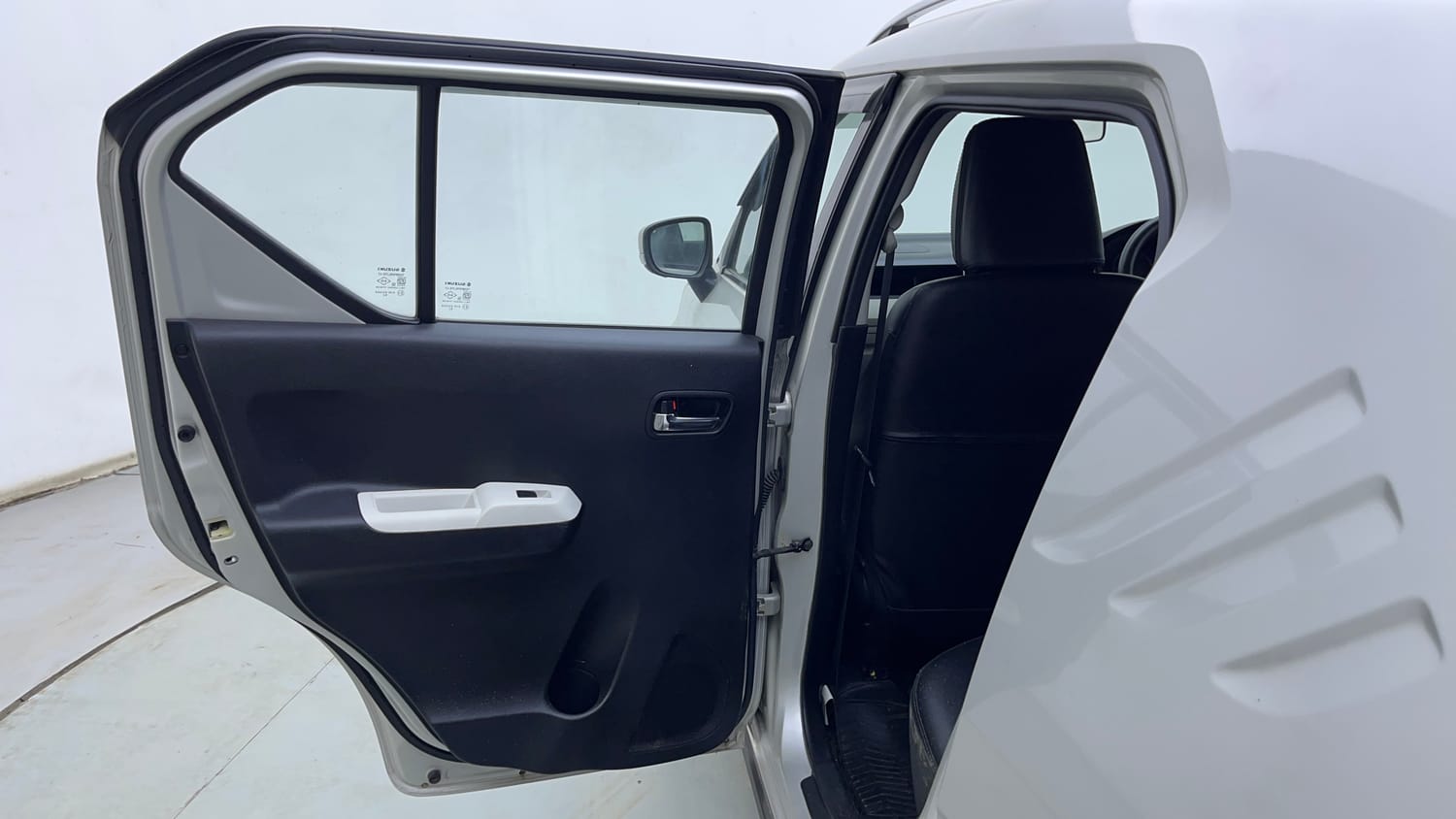 Used 2020 Maruti Suzuki Ignis Alpha 1.2 AMT Petrol Automatic interior LEFT REAR DOOR OPEN VIEW