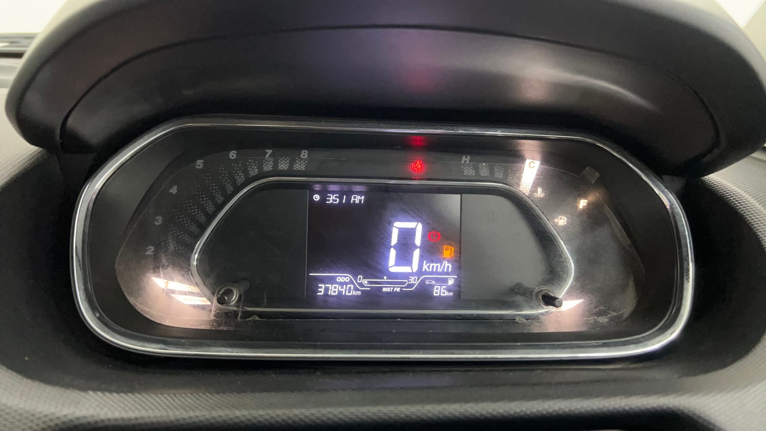 Used 2020 Tata Tiago Revotron XZ Petrol Manual interior CLUSTERMETER VIEW