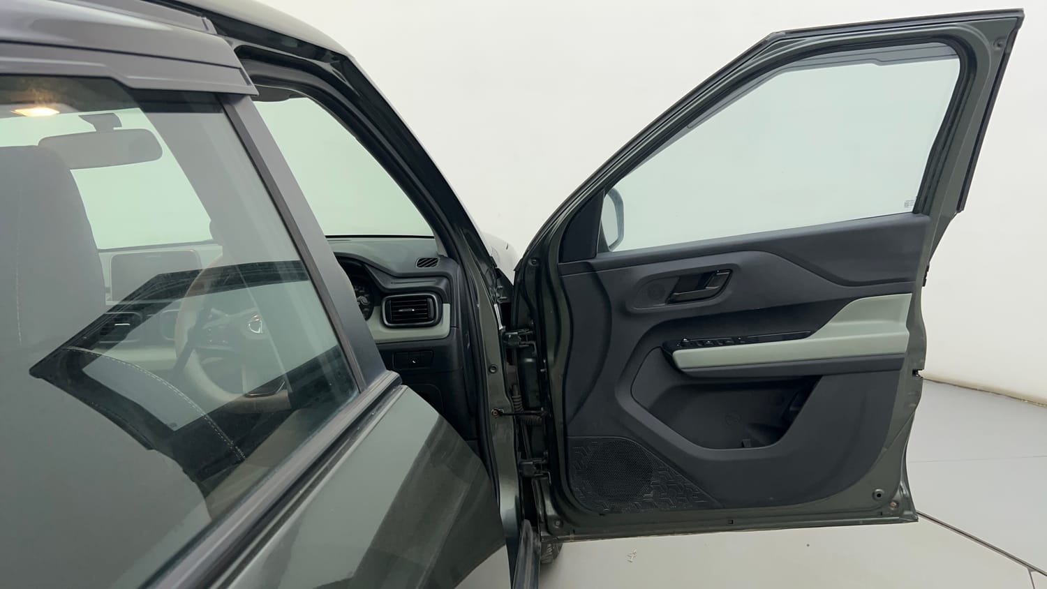 Used 2023 Tata Punch Camo Accomplished AMT Petrol Automatic interior RIGHT FRONT DOOR OPEN VIEW